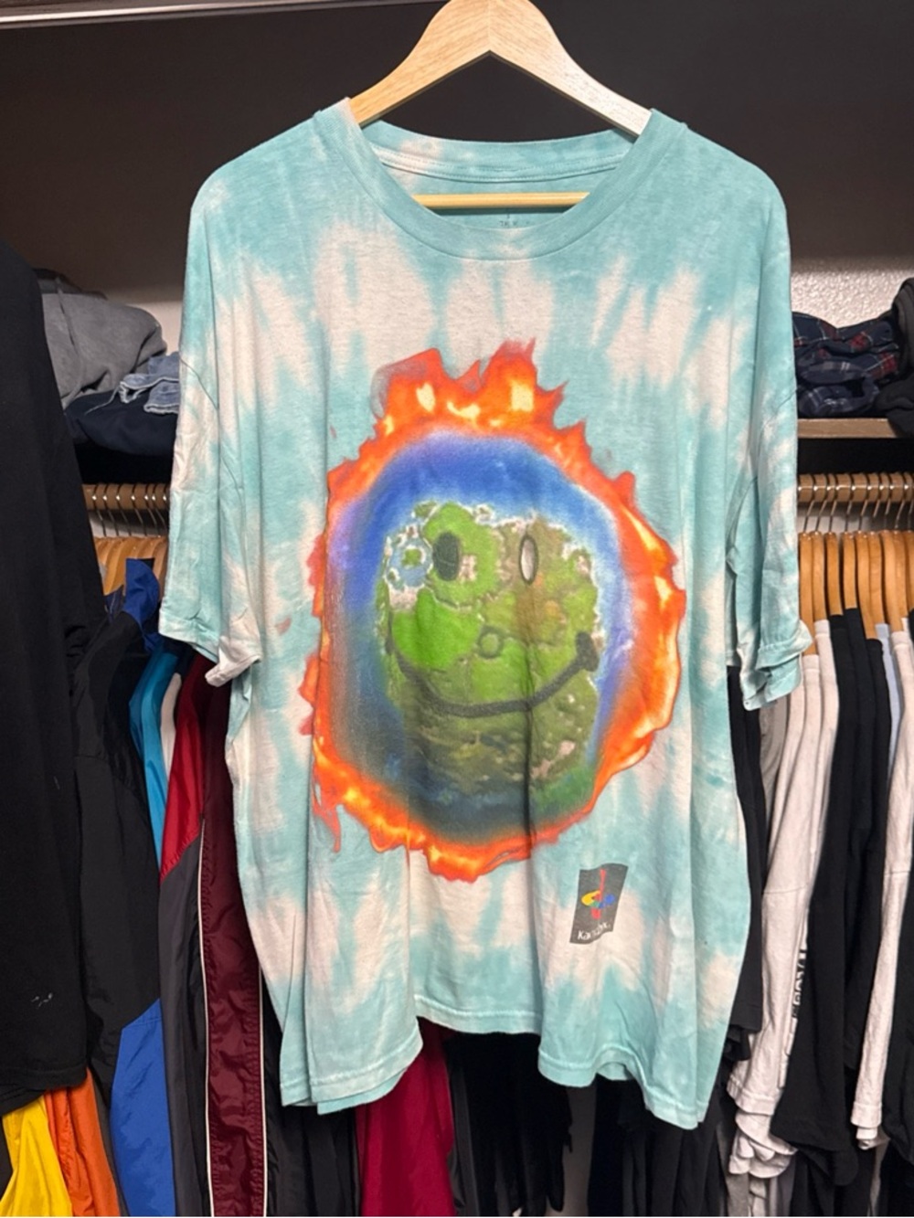 Travis Scott Cactus Jack Fortnite The Scotts World Tie Dye T-Shirt XL
